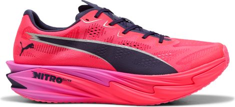 Zapatillas de running Puma Deviate Nitro Elite 4 Hyrox Rosa/Azul Hombre