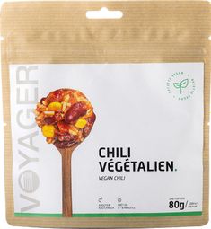 Repas Lyophilisé Voyager Chili Végétalien 80g