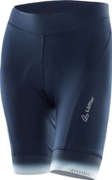 Cuissard court Loeffler pour Femme Short W Collants de vélo Atalante-Bleu