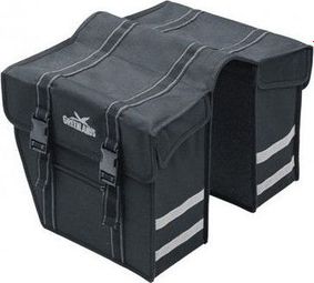 Greenlands Sac double noir-noir. taille 36x32x18 cm (2x) 40L. bords biseautés