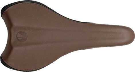 Selle SDG Radar MTN Rails Alu Cuir Marron