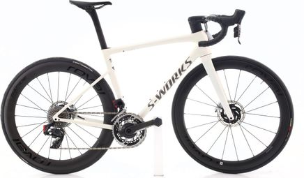 Produit reconditionné · Specialized Tarmac SL8 S-Works AXS 12V · Blanc / Vélo de route | Très bon état