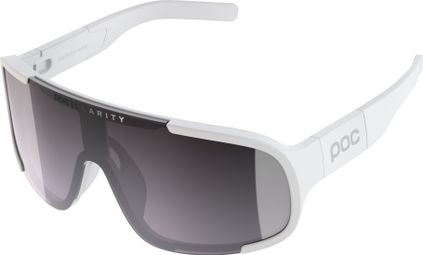 POC Aspire Mid Weiß - Clarity Road Sunny Silver Gläser