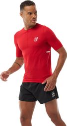 Compressport Pro Racing Red Men's Running T-Shirt