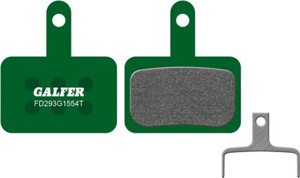 Paire de Plaquettes Semi-Métalliques Galfer FD293 G1554T Pro pour Freins Shimano / Tektro / TRP