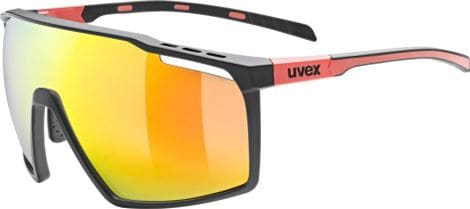 Gafas Uvex mtn perform Negro Rojo