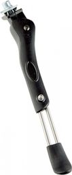 BEQUILLE VELO LATERALE REGLABLE 26/28  OPTIMIZ ALU/ACIER NOIR TWICE