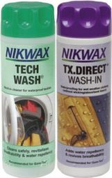 TWIN PACK TECH WASH + TX DIRECT WASH 300ML