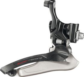 Dérailleur Avant Campagnolo Athena – Montage Braze-on, Tirage Bas, 6 Vitesses, Argent