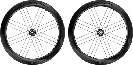 Paire de Roues Campagnolo Bora WTO 60 C23 Disc 700 mm | 12x100 - 12x142 mm | Center Lock | 2024