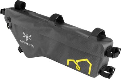 Apidura Expedition Compact Frame Bag 5.3L Grey / Yellow