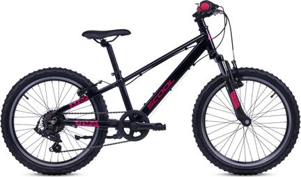 S’COOL Xroc pro  vélo enfant  7 vitesses  Orange/Pink