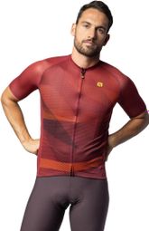 Maillot Manches Courtes Alé Connect Rouge