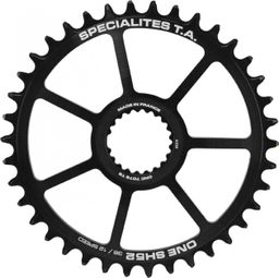 PLATEAU VTT DIRECT MOUNT  POUR SHIMANO XTR M9100 - XT M8100 - SLX M7100 TA ONE SH52 38DTS COMP M900 10-11-12V. NOIR