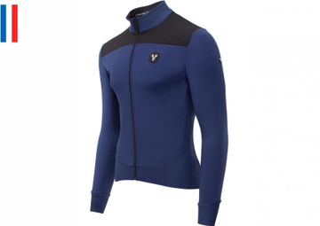 LeBram Aulac Blue Winter Jacket Slim Fit