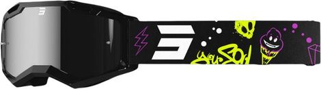 Gafas BTT/BMX Shot Rocket Niño 2.0 Cartoon Iridium Negro Brillante