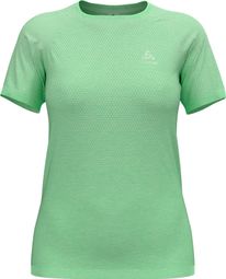 Women's Running T-Shirt Odlo Essentials Seamless Green