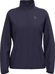 Veste de Running Femme Odlo Essentials Light Bleu Foncé