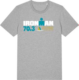 Ironman 70.3 Les Sables D'Olonne Kurzarm T-Shirt Grau Herren