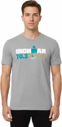 Ironman 70.3 Les Sables D'Olonne Heren Grijs Korte Mouw T-Shirt