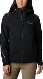 Columbia Titan Pass 2.5L Waterproof Jacket Black Women L