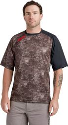 Dakine Thrillium Short Sleeve Jersey Bruin/Wit