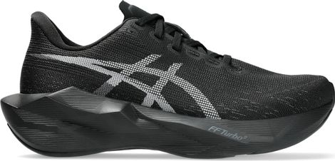 Zapatillas de running Asics Novablast 6 negras para mujer. EMBARGO 01/07/2026