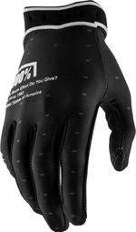 Gants Longs 100% Ridefit Noir