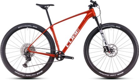 VTT Semi-Rigide Cube Reaction C:62 Pro Shimano Deore XT 12V 29'' Orange Electric 2025