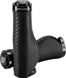 Poignées de vélo Rockbros Torsadées Ergonomiques Antidérapantes - Noir