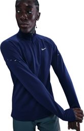 Nike Stride Blauw Heren 1/2 Zip Thermo Top