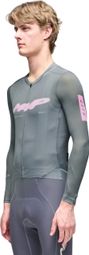 Men's Maap Blaze Pro Air 3.0 Grey Long Sleeve Jersey