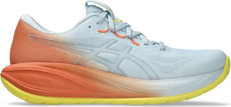 Asics Gel-Cumulus 28 Sunny Sizzle Laufschuhe Blau/Orange/Gelb für Herren