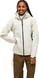 Peak Performance Hike Gore-Tex 3L wasserdichte Jacke für Damen, beige