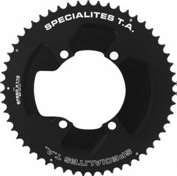 PLATEAU ROUTE 4BRA D.110 POUR SHIMANO ULTEGRA R8000 - 6800 TA SPEED 2-X110 (AERO)  55DTS EXTERIEUR COMPATIBLE 105  5800+R7000-DURA ACE 9000+9100 NOIR D.110 POUR SHIMANO ULTEGRA R8000 - 6800 TA SPEED 2-X110 (AERO)  11V. (PENSER A COMMANDER LE KIT INTRAVIS