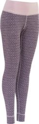 Legging Long Devold  Kvitegga Merino 230 Femme Violet