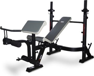 Banc multi-positions - BH - musculation acier - G330FD Optima Press noir