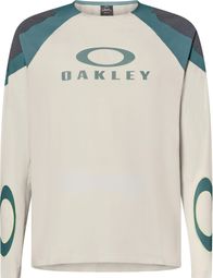 Langarm Trikot Oakley Seeker Edge Weiß