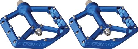 Spank Oozy Reboot Blue Flat Pedals