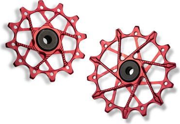 Garbaruk Schaltwerksrollen für Sram 11/12v Rot
