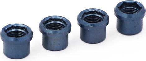Rennen Nuts Chainring XL Blue (x4)