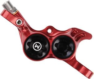 Hope RX4 + Post Mount Shimano Caliper Red HBSPC77R