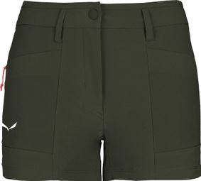 Women's Salewa Puez Cargo Khaki Shorts