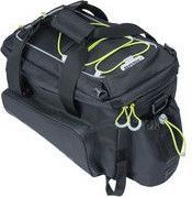 Basil Miles XL Pro Luggage Behavior Behavior Sac - Adapterplate Sporty - Black / Lime - 9-36L - MIK / RT