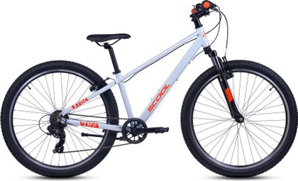 S’COOL Xroc pro  VTT enfant  7 vitesses  Gris/Orange néon