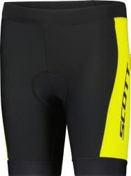 Cuissard Sans Bretelles Scott RC Pro Junior Noir/Jaune Fluo