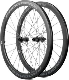 Paire de roues Progress Airspeed A45 Disc | 12x100/12x142 | Center Lock