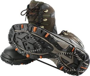 Crampons traction acier  taille unique  adhérence optimale en hiver - Wintertrax