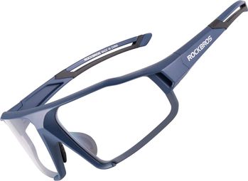 Lunettes de vélo photochromiques Rockbros SP216BL UV400 - bleues