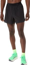 Asics Metarun 5in korte broek, zwart, heren